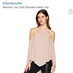 BCBGMAXAZRIA
Cold Shoulder Cutout Blouse
